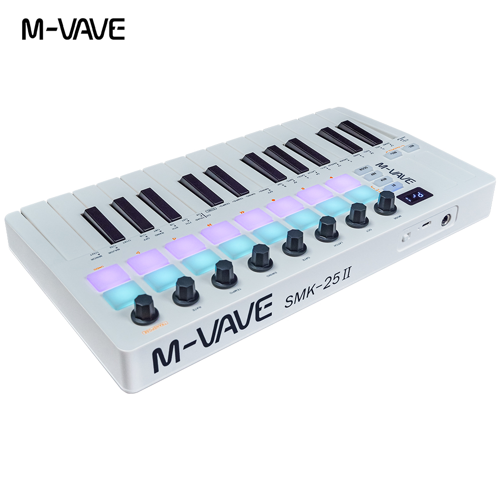M-VAVE SMK-25 II 25 Key Blueto - огляд і ціна Midi Controller Pad