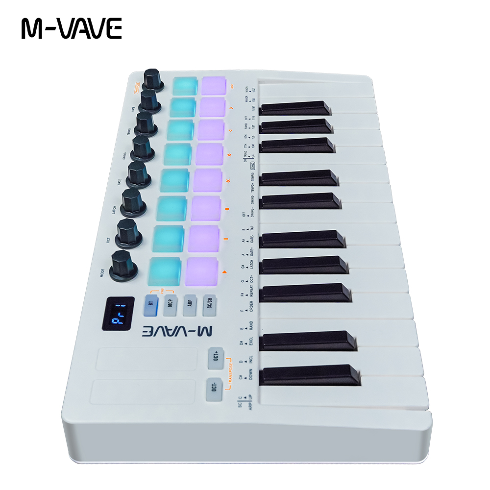 M-VAVE SMK-25 II 25 Key Blueto - огляд і ціна Midi Controller Pad