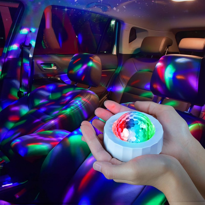 Car Disco Ball Rechargeable Ba - огляд і ціна Audio Music Dj