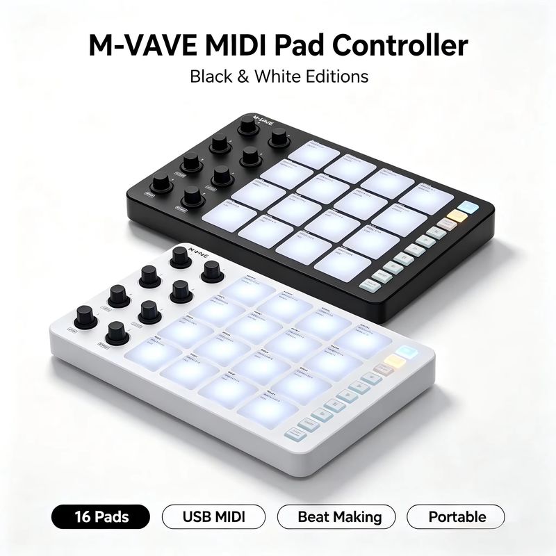 M-Vave Smc-Pad Professional-Gr - огляд і ціна Midi Controller Pad
