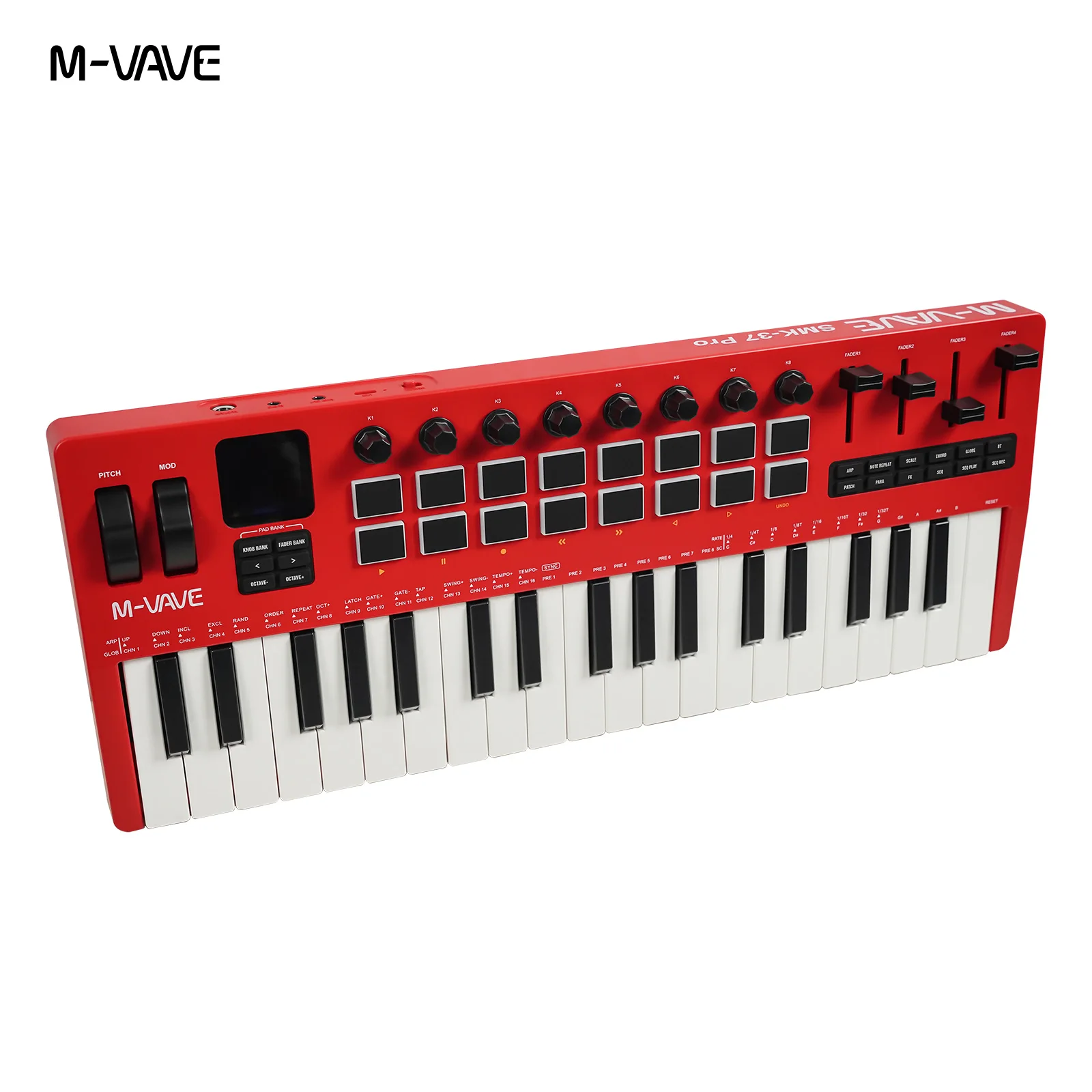 M-VAVE SMK-37 Pro 37-Key MIDI  - огляд і ціна Midi Controller Pad